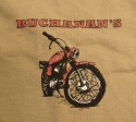 BUCHANAN'S MOTORCYCLE T-SHIRT - Tan